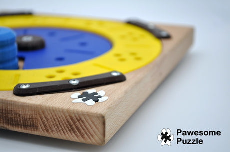 Pawesome Puzzle Double Roundabout Dog Puzzle Toy