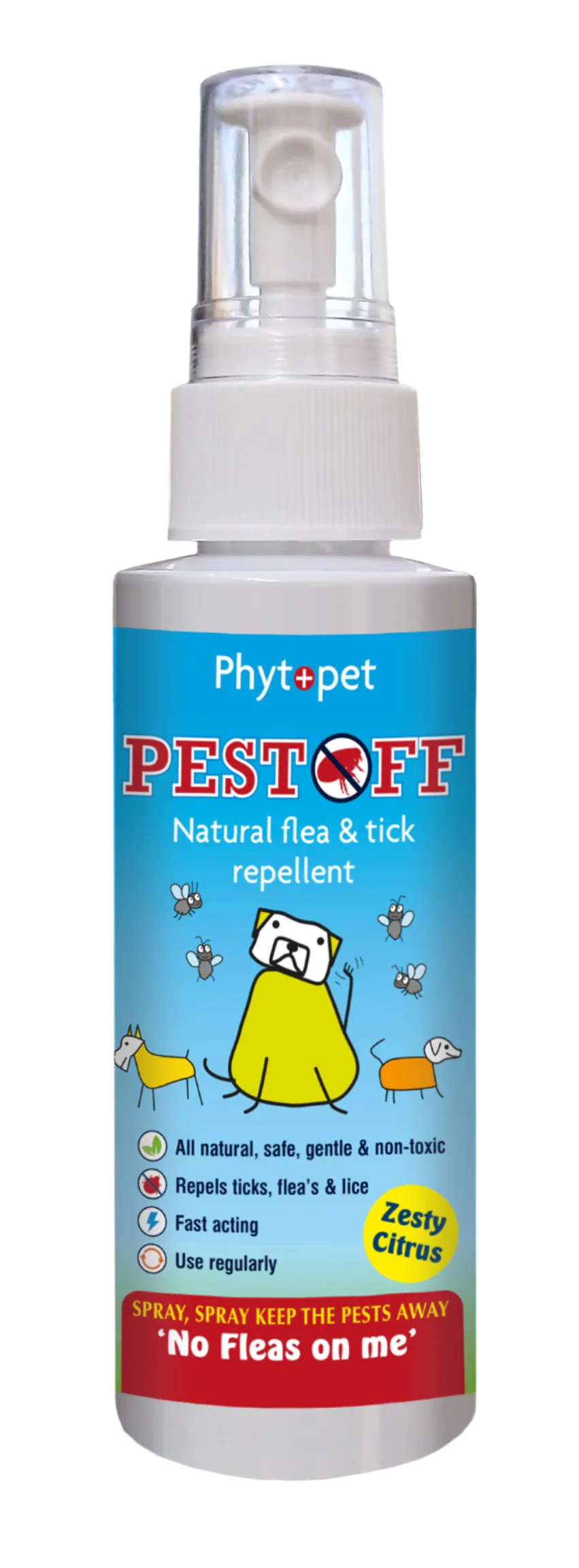 Phytopet Pest Off Natural Flea Repellent Spray
