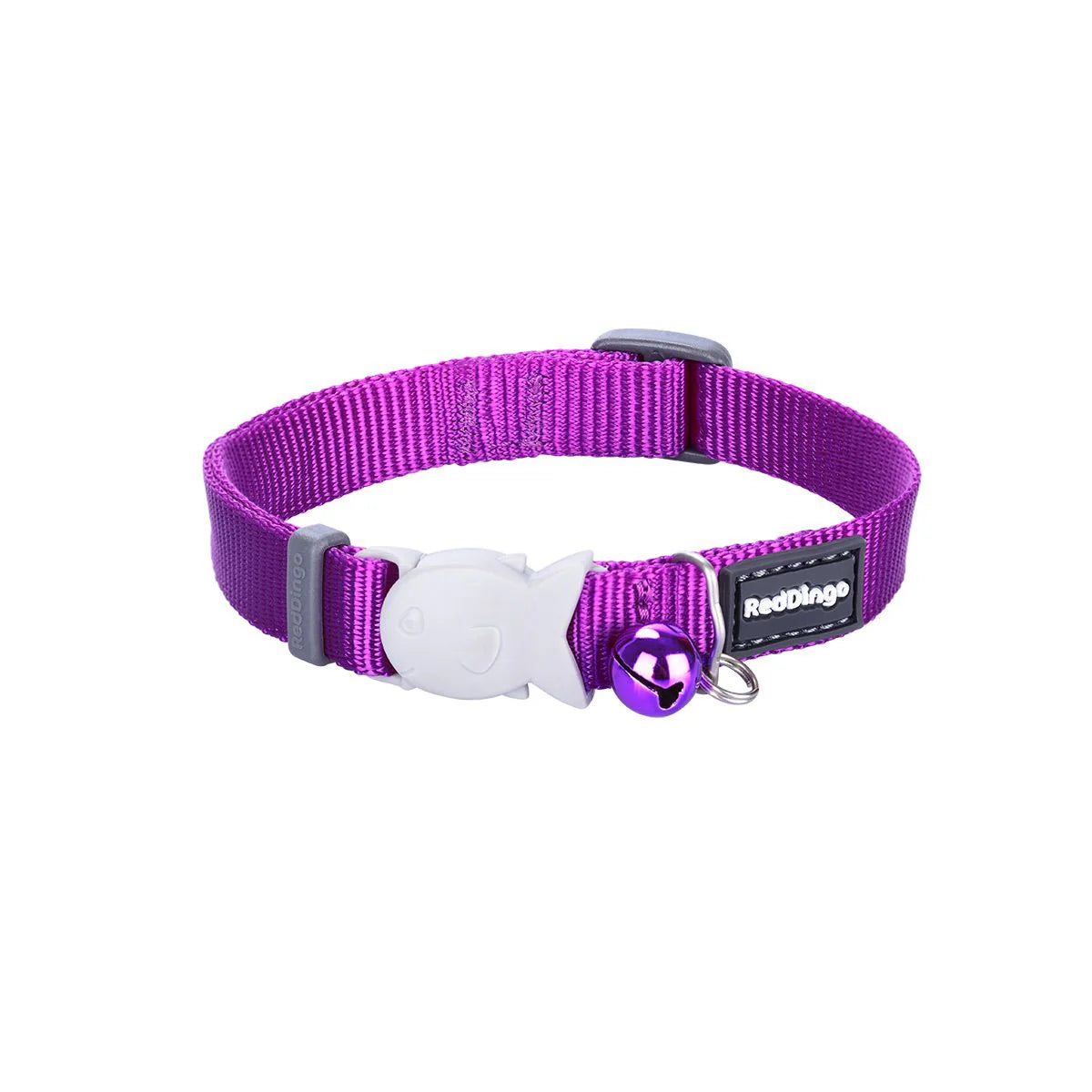 Red Dingo Cat Collar Classic Purple