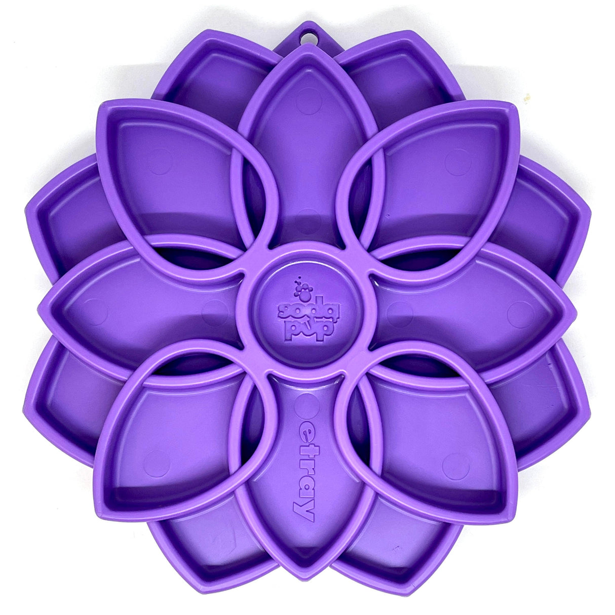 Sodapup Mandala Design eTray Enrichment Tray for Dogs Lickimat/Slow Feeder