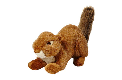 Fluff&Tuff Red Squeakerless Squirrel