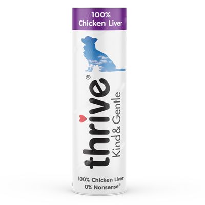 Thrive Dog Treats 100% Chicken Liver 25g