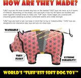 Tuffy Ocean Starfish, Durable, Tough, Squeaky Dog Toy