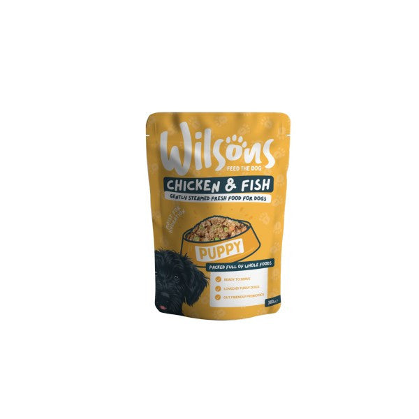 Wilsons Premium Fresh Puppy Chicken and Fish 380g