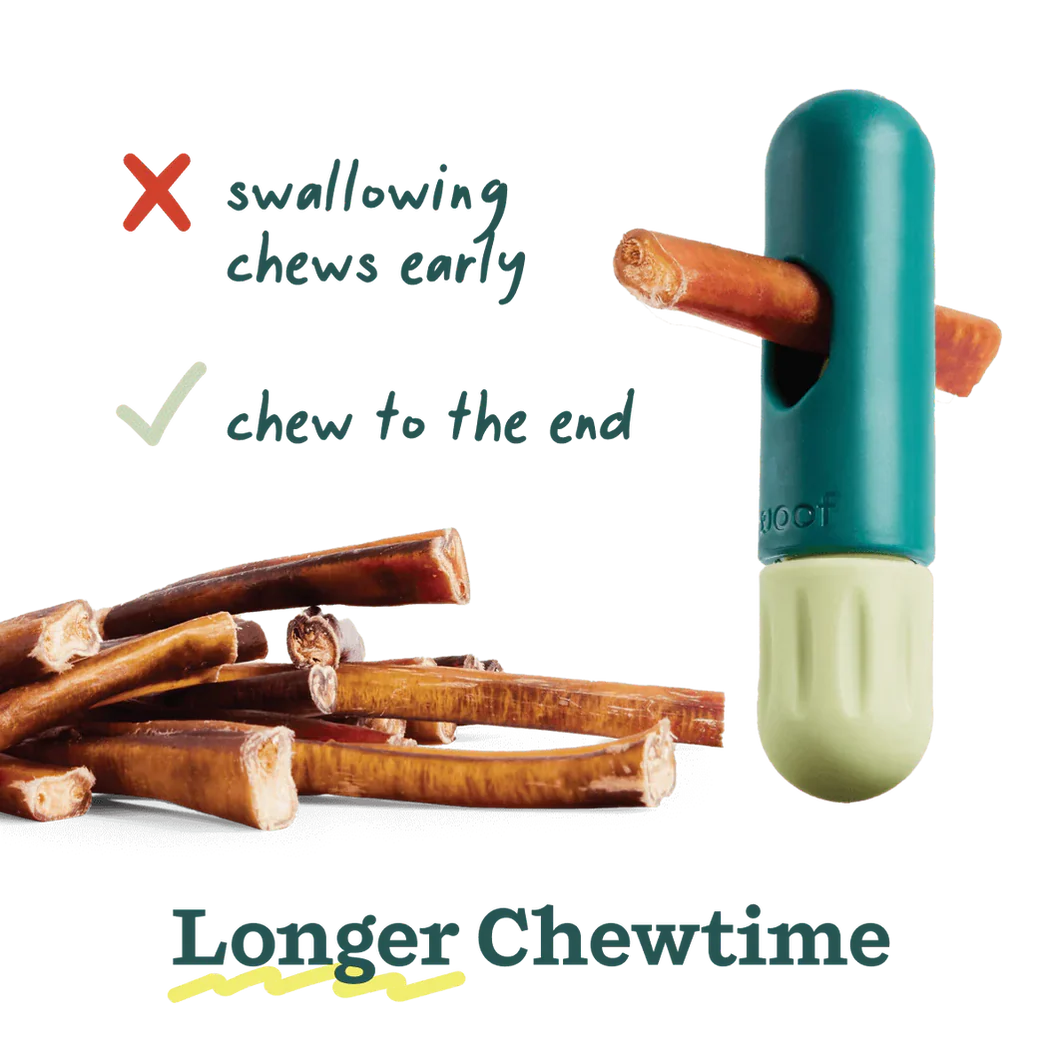 Woof BullySafe Bully Stick & Pizzle Chew Holder