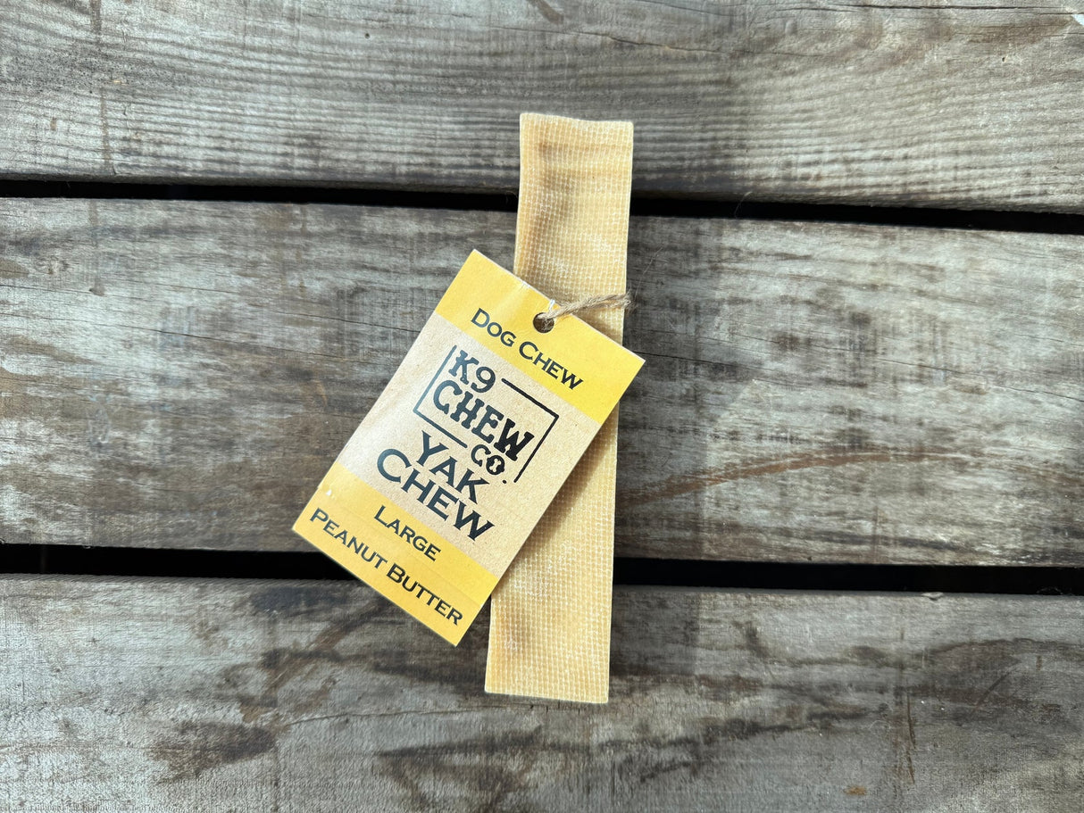 Yak Chew Peanut Butter Large