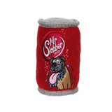 Tuffy® Beer & Soda Can - Smella Arpaw, Squeaky Dog Toy