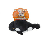 Mighty Jr Ocean Whale, Plush, Squeaky Dog Toy