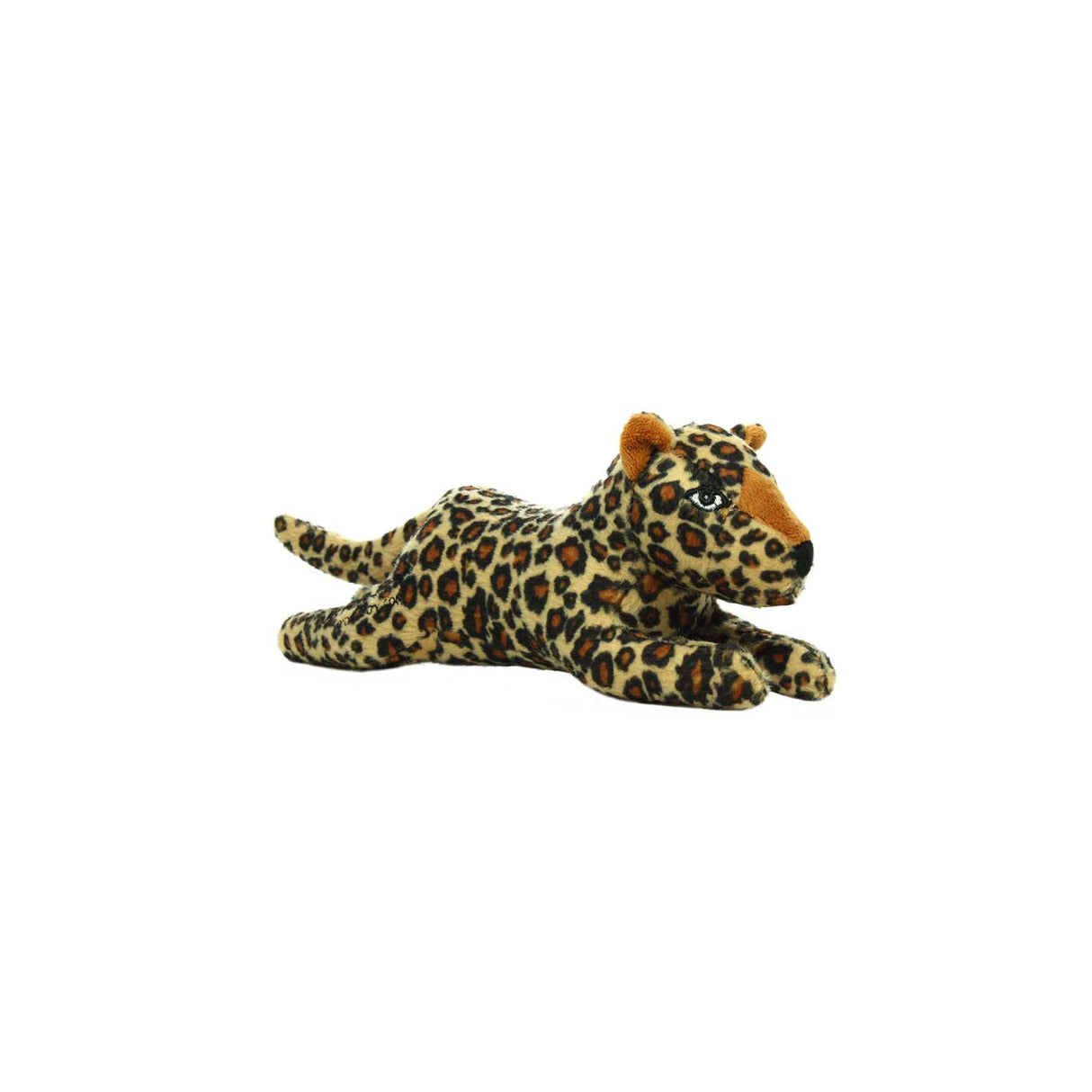 Mighty Jr Safari Leopard, Plush, Squeaky Dog Toy