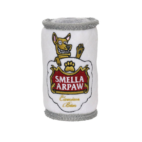 Tuffy® Beer & Soda Can - Smella Arpaw, Squeaky Dog Toy