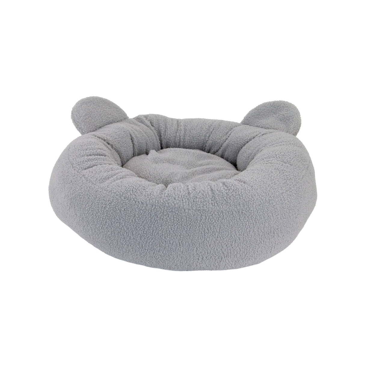 Ancol Small Bite Teddy Bear Donut Bed Pebble