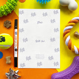 Scoff Paper Edible Dog Card - Go Nuts!