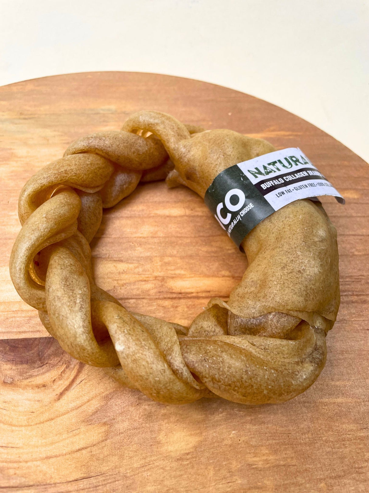 Anco Naturals Buffalo Collagen Braided Ring