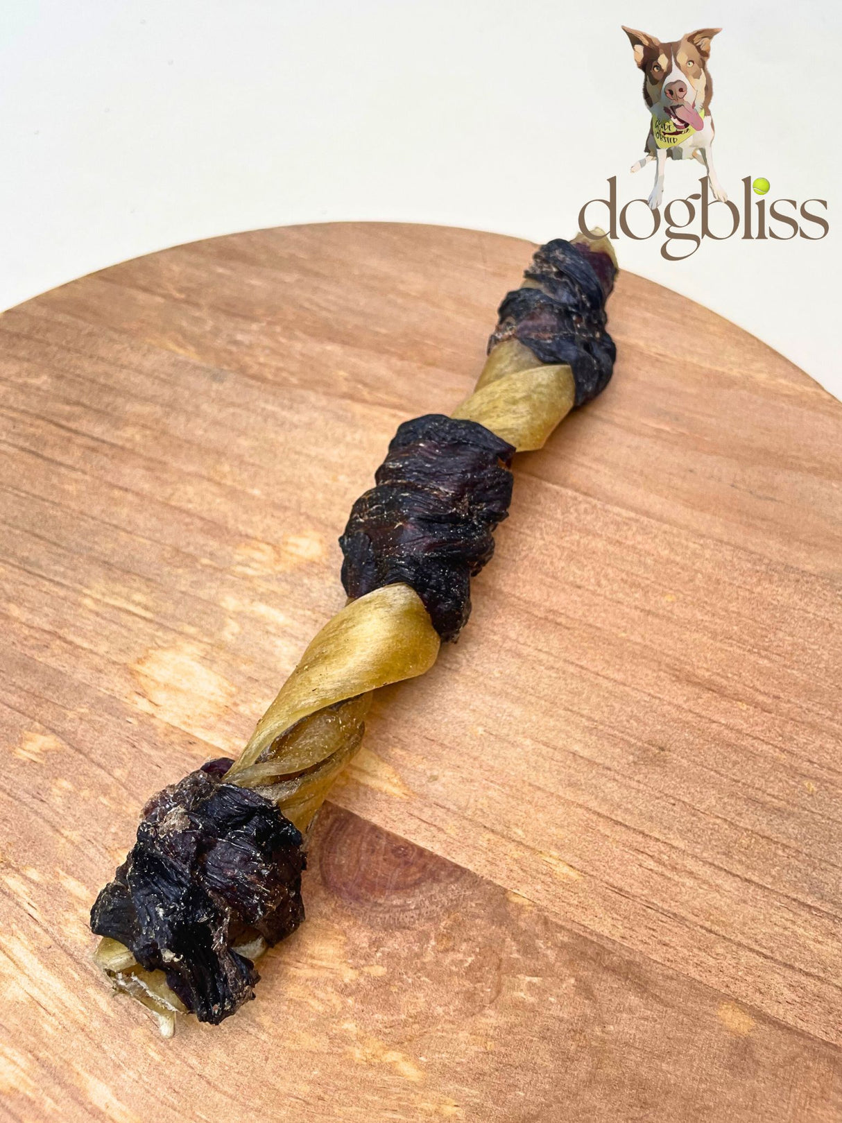 Air Dried Jerky Wrapped Twisted Cheek Dog Chew
