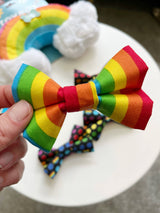 Baxter's Boutique Bow Tie - Rainbow Pride