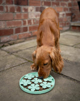 Bodhi & The Birchtree Flower Snuffle Mat In Pastel Teal