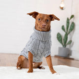 GF Pet Knitted Dog Jumper Chalet Grey