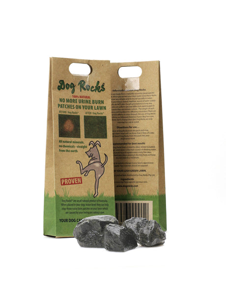 Beloved Dog Rocks - Stop pet urine burns on grass...naturally!