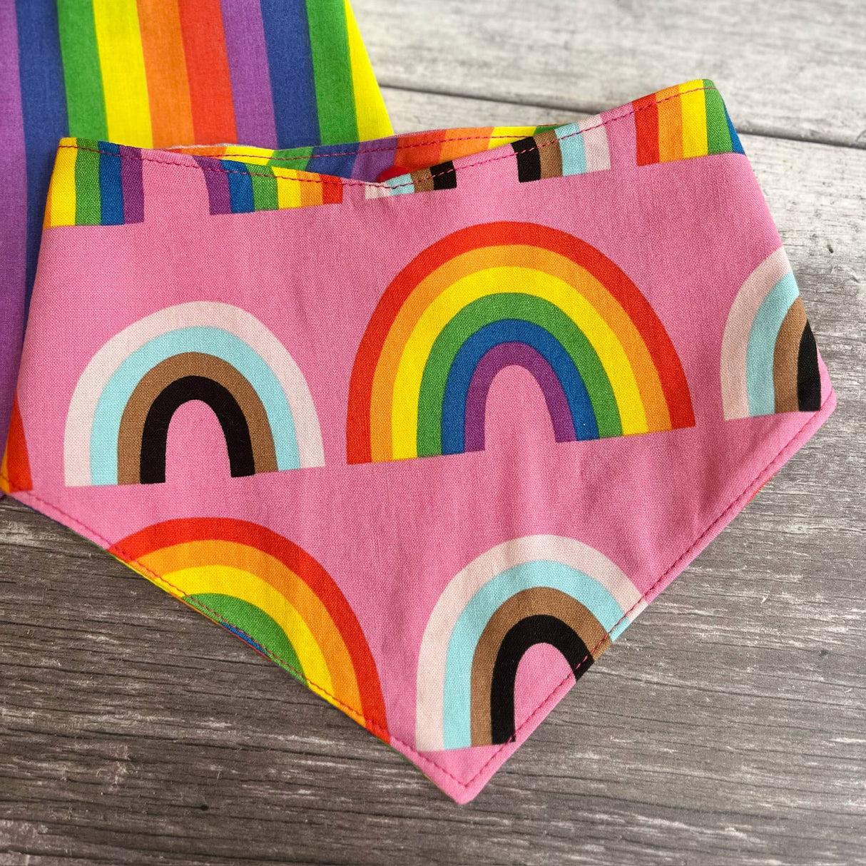 Baxter's Boutique Bandana Pride Rainbows