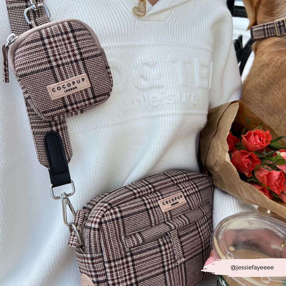 Cocopup Treat Pouch - Pup Plaid