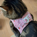 Cocopup Cat Harness - Strawberry Picnic