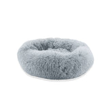 Ancol Super Soft Plush Donut Dog Bed Slate Grey