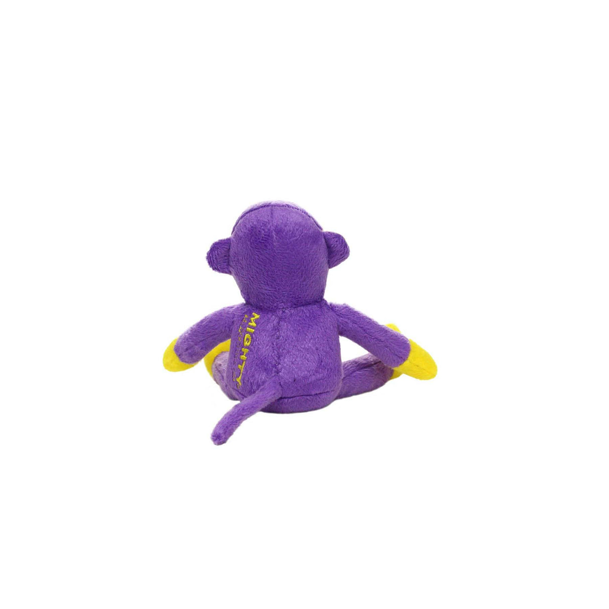 Mighty Jr Safari Monkey - Purple, Plush, Squeaky Dog Toy