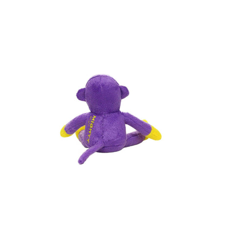 Mighty Jr Safari Monkey - Purple, Plush, Squeaky Dog Toy