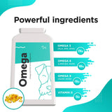 Dog's Lounge OMEGA – Omega 3, 6, 9 Fish Oil Complex for Dogs and Puppies