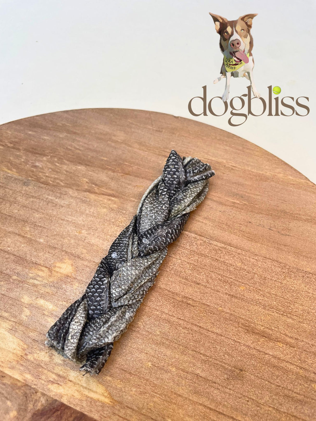 Fish Skin Braids Dog Chew Short - Price per Piece