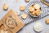 Life Of Riley Coconut Macaroon Pouch