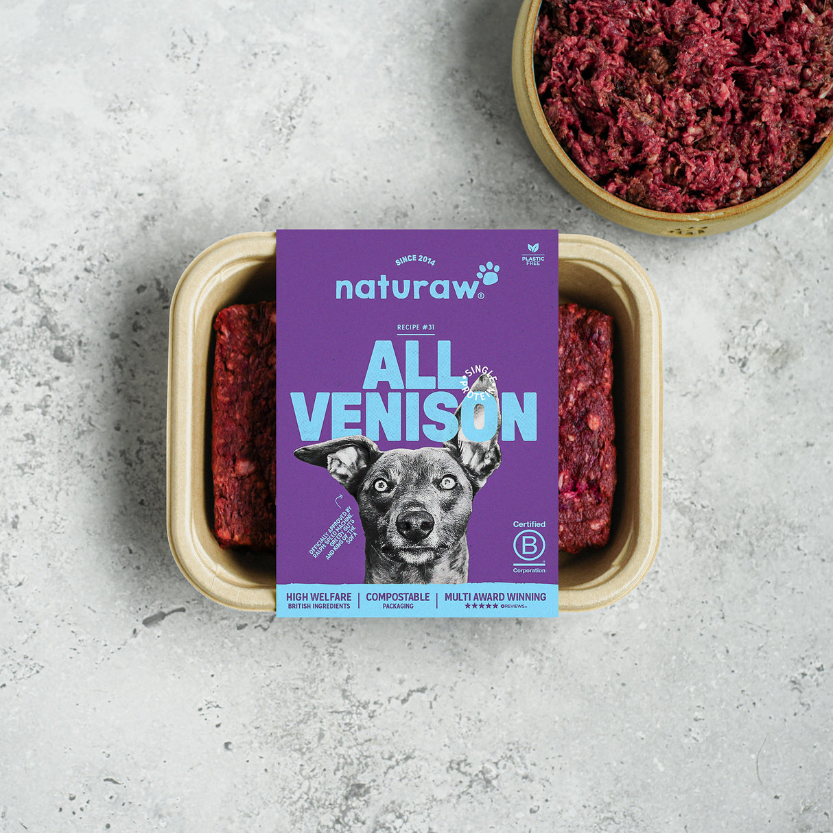 Naturaw Forage Venison 500g