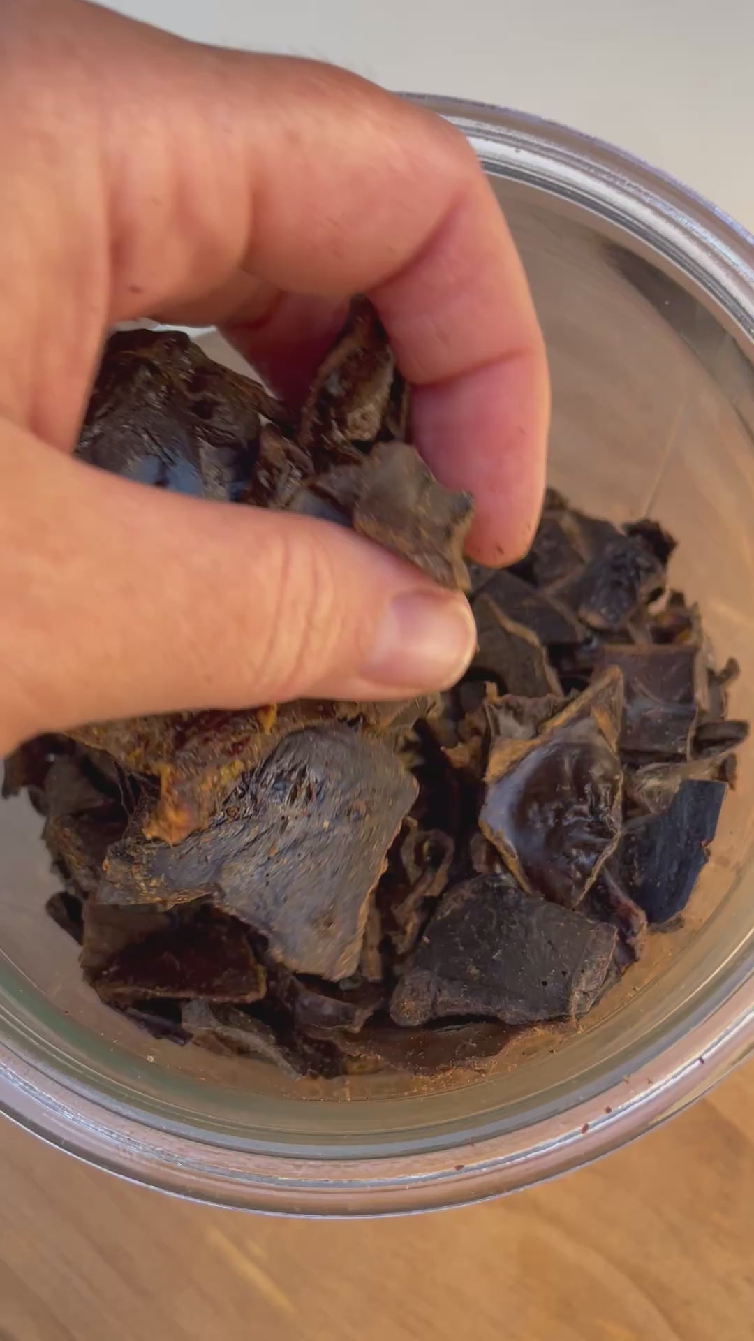 Air Dried Ostrich Liver Flakes